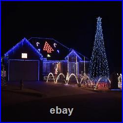 Outdoor Lighting Christmas Tree Lights 7.8Ft Cone Tall Star Topped Artificial Outdoor Lighting Christmas Tree Lights 7.8Ft Cone Tall Star Topped Artificial