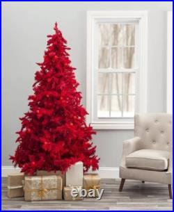 Perfect Holiday 5' Pre-lit Red Christmas Tree with Led Lights. NEW Perfect Holiday 5' Pre-lit Red Christmas Tree with Led Lights. NEW