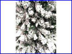 Perfect Holiday Christmas Tree, 6-Feet, Flocked Snow 6 feet