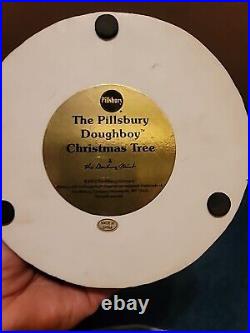 Pillsbury Doughboy DANBURY MINT Lighted CHRISTMAS Tree 2002, Works