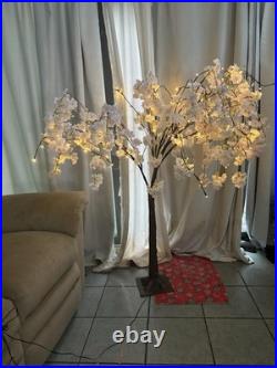 Pink Cherry Blossom Light Up Indoor/outdoor 4FT Tall 360 Fairy Lights Tree