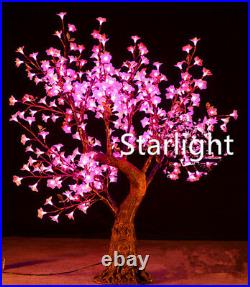 Pink Outdoor 5ft LED Cherry Blossom Tree Home/Garden/Holiday Night Light Decor