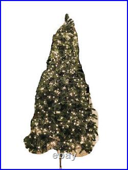 PkUp GR MI 9ft L 5ft W Lighted Artificial Christmas Tree 1000+Warm Clear Lights