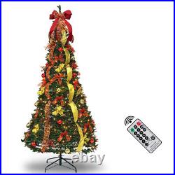 Pop Up Christmas Tree with 200 Light&Remote Control Pre-Lit Christmas Decoration Pop Up Christmas Tree with 200 Light&Remote Control Pre-Lit Christmas Decoration