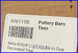 Pottery Barn Teen Hello Kitty Light Up All In One Decorated Tree Rare Pottery Barn Teen Hello Kitty Light Up All In One Decorated Tree Rare