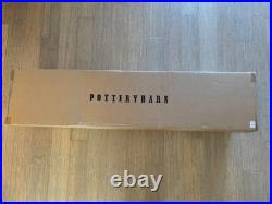 Pottery Barn XL Lit Potted Pine Tree Stately 60 5' Height Burlap Bottom EUC