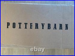Pottery Barn XL Lit Potted Pine Tree Stately 60 5' Height Burlap Bottom EUC