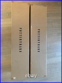 Pottery Barn XL Lit Potted Pine Tree Stately 60 5' Height Burlap Bottom EUC