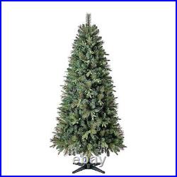 Prelit 350 LED Clear Lights Brookfield Fir Artificial Christmas Tree 7' Decor