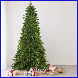 Prelit Artificial Christmas Tree Slim Eastern Pine Clear Lights