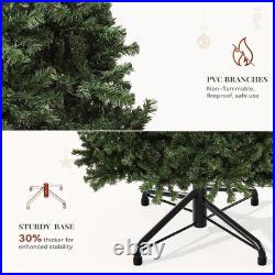 Prelit Christmas Tree 6Ft with Remote, Green Spruce Christmas Tree for Home, Off