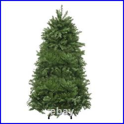 Prelit Christmas Tree Artificial 7.5ft with 2 Color & 11 Light-Modes Sturdy Base
