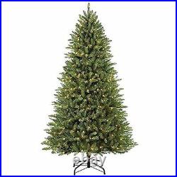 Puleo International 7.5 Foot Fraser Fir Artificial Christmas Tree 600 Lights