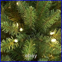 Puleo International 7.5 Pre-Lit Fraser Fir Artificial Christmas Tree 750 lights