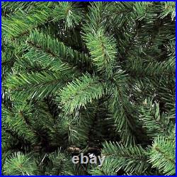 Puleo International 7.5 ft. Northern Fir Christmas Tree with 600 Clear Lights
