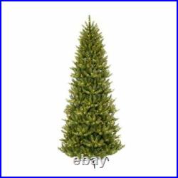 Puleo International 7.5ft Lit Slim Fraser Christmas Tree with 350 clear lights