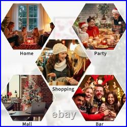 Pull up Christmas Tree Pre Lit with 200 LED Lights 6FT Pop up Christmas Tree USA