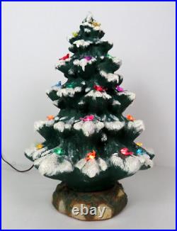 Rare Vtg 1979 Ann's Original Ceramic Light Up Christmas Tree 18 1/2 Tall Birds Rare Vtg 1979 Ann's Original Ceramic Light Up Christmas Tree 18 1/2 Tall Birds