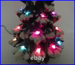 Rare Vtg 1979 Ann's Original Ceramic Light Up Christmas Tree 18 1/2 Tall Birds Rare Vtg 1979 Ann's Original Ceramic Light Up Christmas Tree 18 1/2 Tall Birds