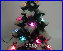 Rare Vtg 1979 Ann's Original Ceramic Light Up Christmas Tree 18 1/2 Tall Birds Rare Vtg 1979 Ann's Original Ceramic Light Up Christmas Tree 18 1/2 Tall Birds