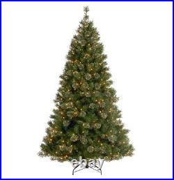 SALE! Atlanta Spruce Christmas Tree 7.5 ft. With 550 Clear Lights