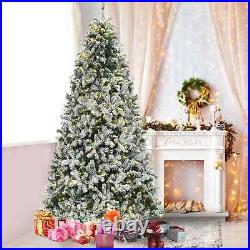 The Holiday Aisle Lighted Artificial Fir Christmas Tree, Size 9, Color Green