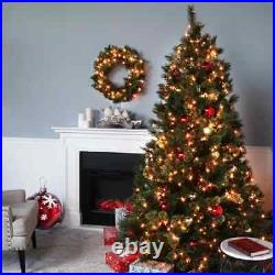 The Holiday Aisle Wispy Willow Lighted Artificial Pine Christmas Tree, Size 90