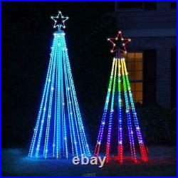 The Star Bright 6' Choreographed Light Show Christmas Tree