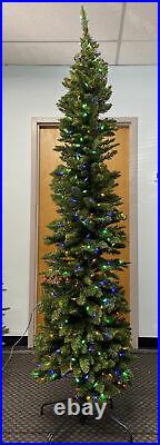 Treetopia No. 2 Pencil Tree 7.5 foot Tree with LED Clear and Multi NewithOpen $499