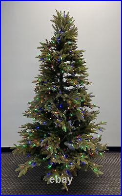 Treetopia Portland Pine 6.5 ft Tree with LED Clear & Multicolor Lights NEWithOpen Treetopia Portland Pine 6.5 ft Tree with LED Clear & Multicolor Lights NEWithOpen