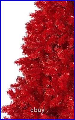 Treetopia Red Pre-Lighted Artificial Christmas Tree 6 ft with Red Lights