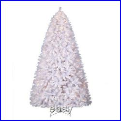 Treetopia Winter White 6 Foot Artificial Prelit Holiday Tree with Lights(Open Box)