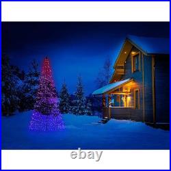 Twinkly 300RGB+W LED 6.5' Light Christmas Tree, Multi, Wifi, App, Voice Active Twinkly 300RGB+W LED 6.5' Light Christmas Tree, Multi, Wifi, App, Voice Active