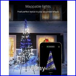 Twinkly Smart Light Christmas Tree 10ft 450 RGB+W LED Multi, App