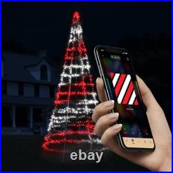Twinkly Smart Light Christmas Tree 10ft 450 RGB+W LED Multi, App