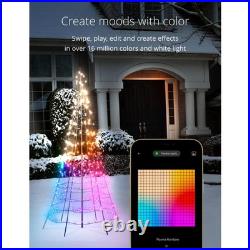 Twinkly Smart Light Christmas Tree 10ft 450 RGB+W LED Multi, App