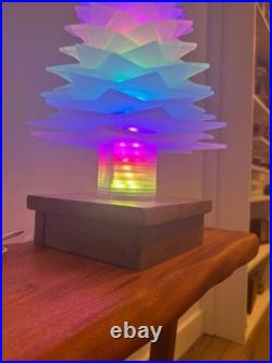 Unique LED Christmas Tree Acrylic Light Show, Music Sync, Remote Controlled