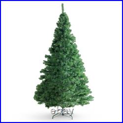 VEVOR 6.5/7.5FT Christmas Tree Prelit Holiday Decor Tree with 450/550 LED Lights