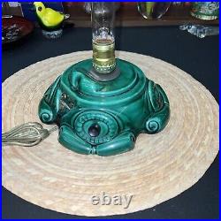 VINTAGE ATLANTIC MOLD GREEN CHRISTMAS TREE 21 LIGHTED WithMUSIC AND BASE VINTAGE ATLANTIC MOLD GREEN CHRISTMAS TREE 21 LIGHTED WithMUSIC AND BASE