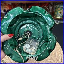 VINTAGE ATLANTIC MOLD GREEN CHRISTMAS TREE 21 LIGHTED WithMUSIC AND BASE VINTAGE ATLANTIC MOLD GREEN CHRISTMAS TREE 21 LIGHTED WithMUSIC AND BASE