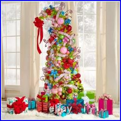 VIRALPre-Lit Christmas Tree 7.5 ft GRINCH TREE