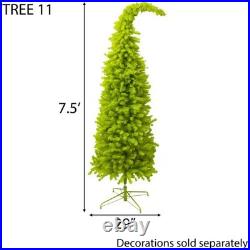 VIRALPre-Lit Christmas Tree 7.5 ft GRINCH TREE
