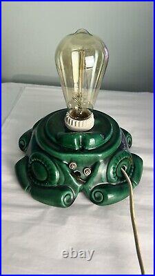 VTG Atlantic Mold 22 Ceramic Lighted Flocked Christmas Tree Musical Pls Read VTG Atlantic Mold 22 Ceramic Lighted Flocked Christmas Tree Musical Pls Read