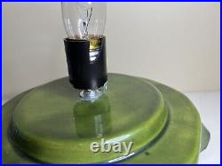 VTG Light Up Ceramic Christmas Tree LG 21.5 inches Green Star Base Holland Mold VTG Light Up Ceramic Christmas Tree LG 21.5 inches Green Star Base Holland Mold