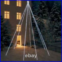 VidaXL Christmas Tree Lights Indoor Outdoor 1300 LEDs Cold White 26.2