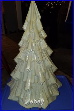 Vintage 1964 Econolite Twinkle Twee Glitter Celluloid Lighted Christmas Tree 18