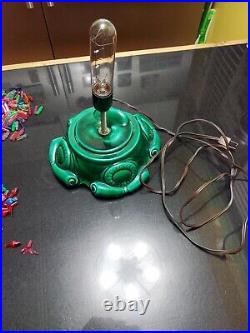 Vintage 1970's Atlantic Mold 18 Lighted Ceramic Christmas Tree With Base Extras Vintage 1970's Atlantic Mold 18 Lighted Ceramic Christmas Tree With Base Extras