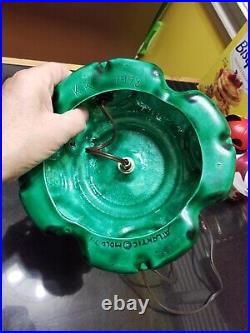 Vintage 1970's Atlantic Mold 18 Lighted Ceramic Christmas Tree With Base Extras Vintage 1970's Atlantic Mold 18 Lighted Ceramic Christmas Tree With Base Extras