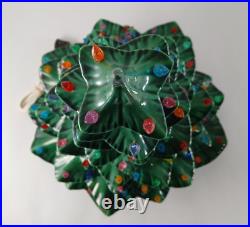 Vintage 1976 Lighted Ceramic Christmas Tree 18 With Base & Bulb BEAUTIFUL Clean Vintage 1976 Lighted Ceramic Christmas Tree 18 With Base & Bulb BEAUTIFUL Clean