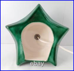 Vintage 1976 Lighted Ceramic Christmas Tree 18 With Base & Bulb BEAUTIFUL Clean Vintage 1976 Lighted Ceramic Christmas Tree 18 With Base & Bulb BEAUTIFUL Clean